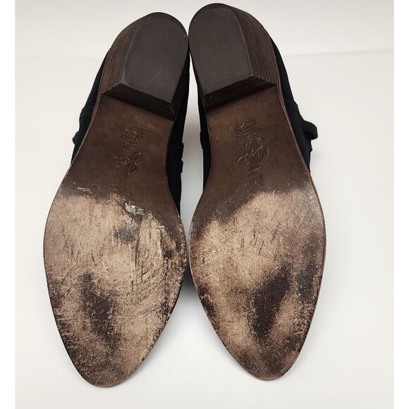 Joie Ajax Black Suede Leather Booties Boots Women's Size US 10/41 - Picture 10 of 13